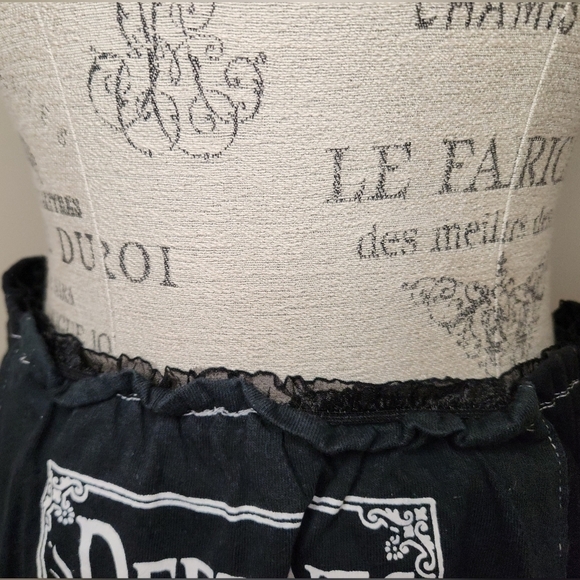 Vintage DIY Deftones mini skirt - Picture 8 of 8